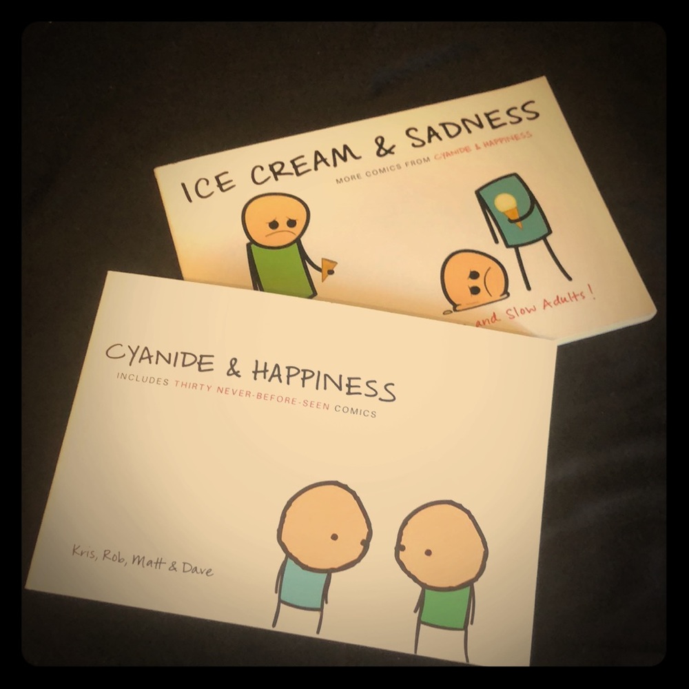 Set of comics by Kris Wilson, Rob DenBleyker, Matt Melvin, and Dave McElfatrick